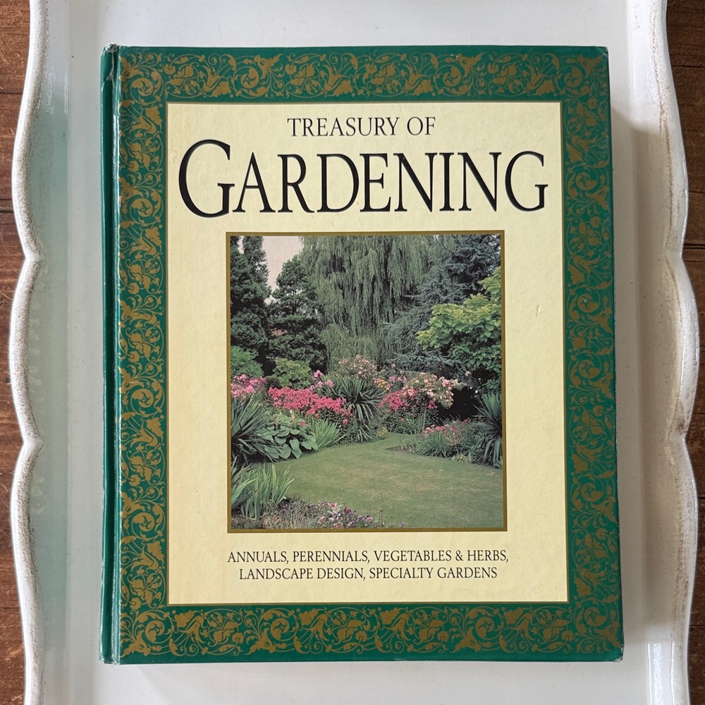 Treasure of Gardening Hardcover Book - 1998